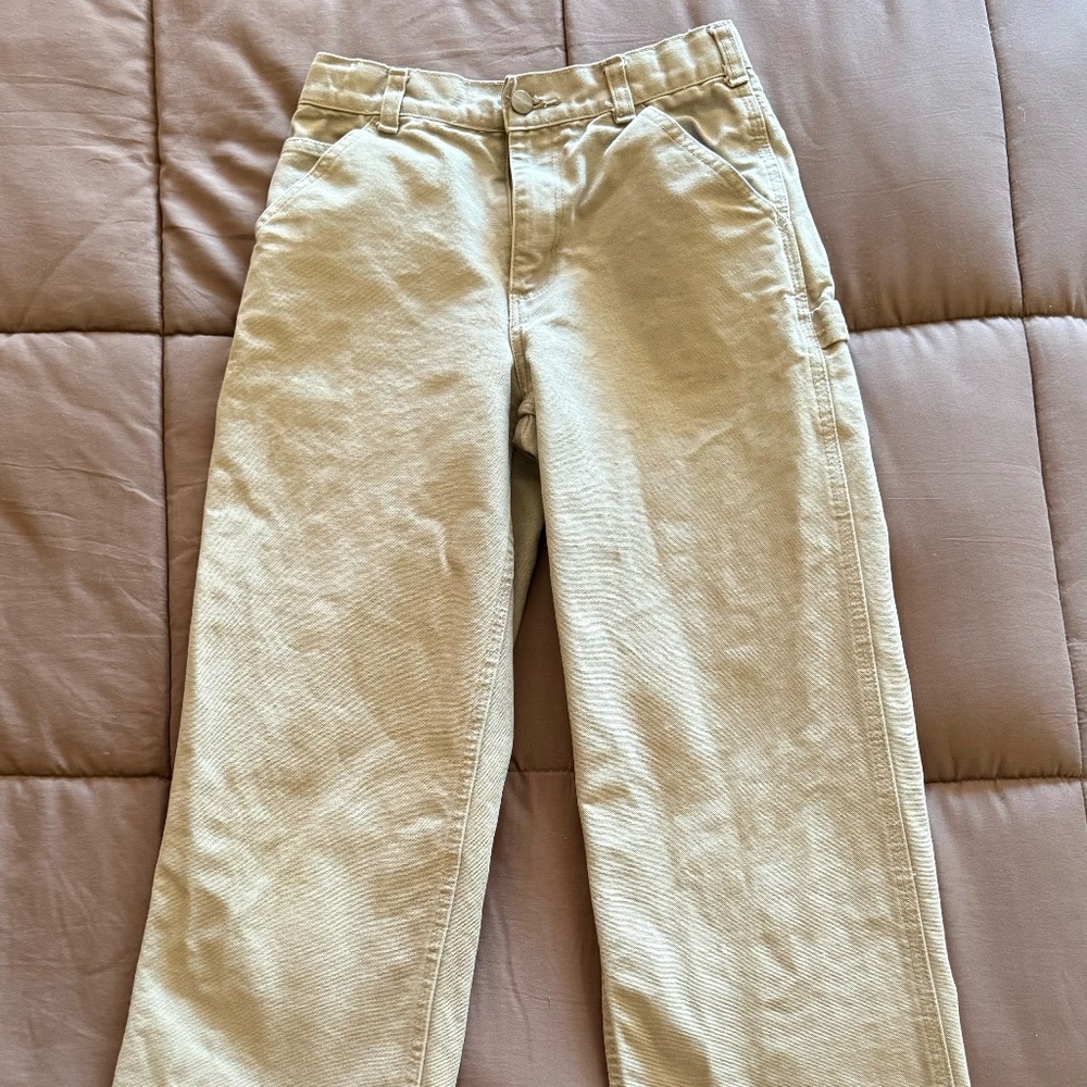 Kids Carhartt Tan Jeans